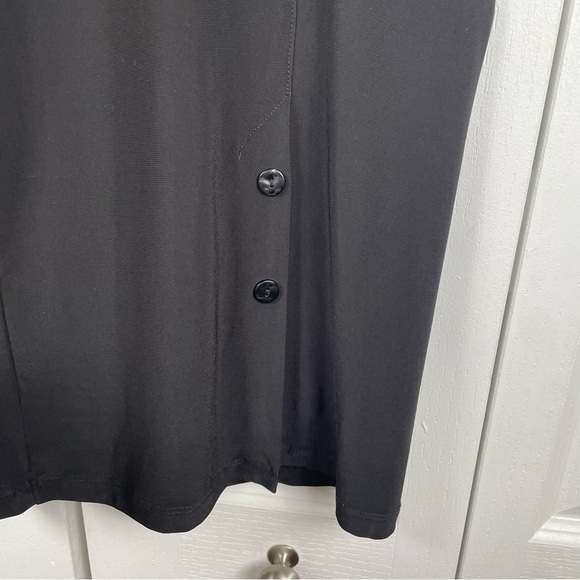 Cover Charge Pull on Wide Leg Pants Women’s XL Black 24” Inseam Goth Relaxed Fit - Picture 5 of 12